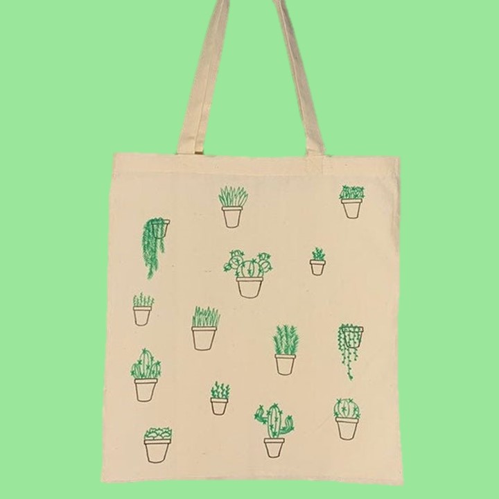 Cactus Tote Bag – Birds Yard